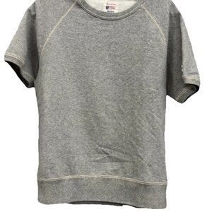 Todd Snyder Champion Short Sleeve Crewneck Sweatshirt Sz. Small Gray